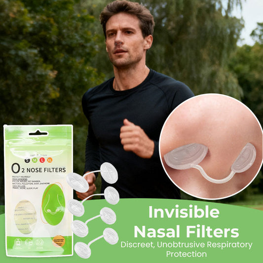😮‍💨 INVISIBLE NASAL FILTERS | DISCREET BREATHING PROTECTION