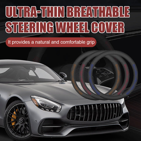 Ultra-Thin Breathable Steering Wheel Cover