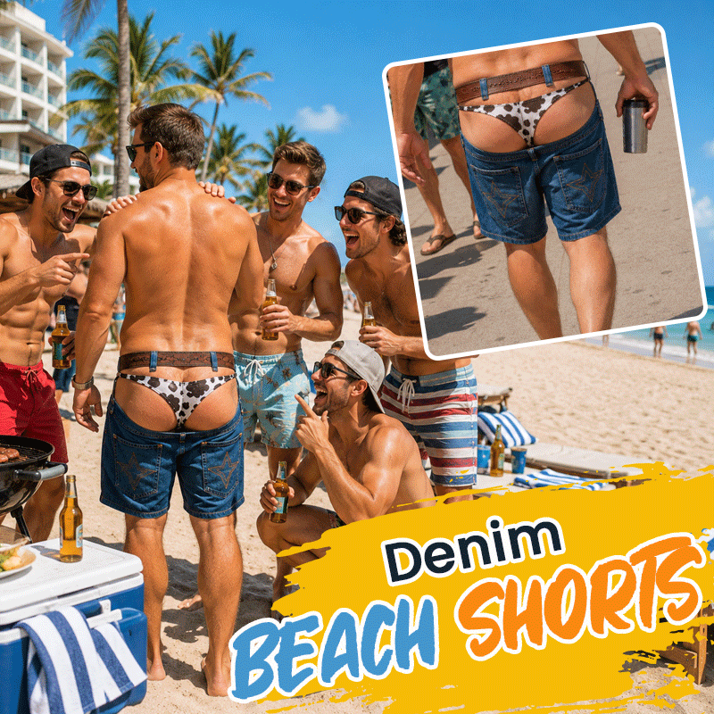 🏖️ Denim Beach Shorts