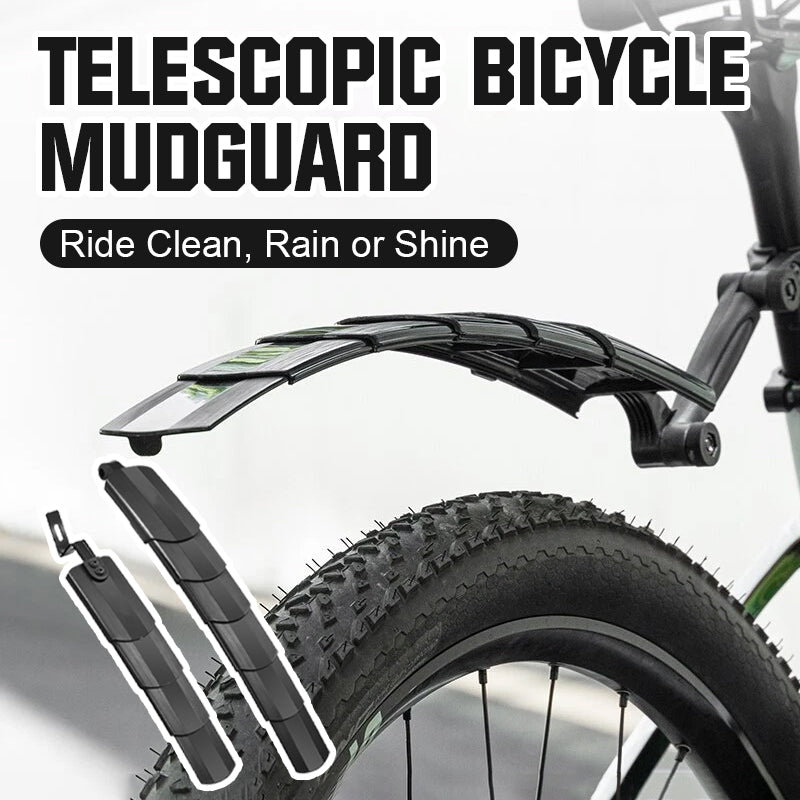 Telescopic Bicycle Mudguard – Ride Clean, Rain or Shine