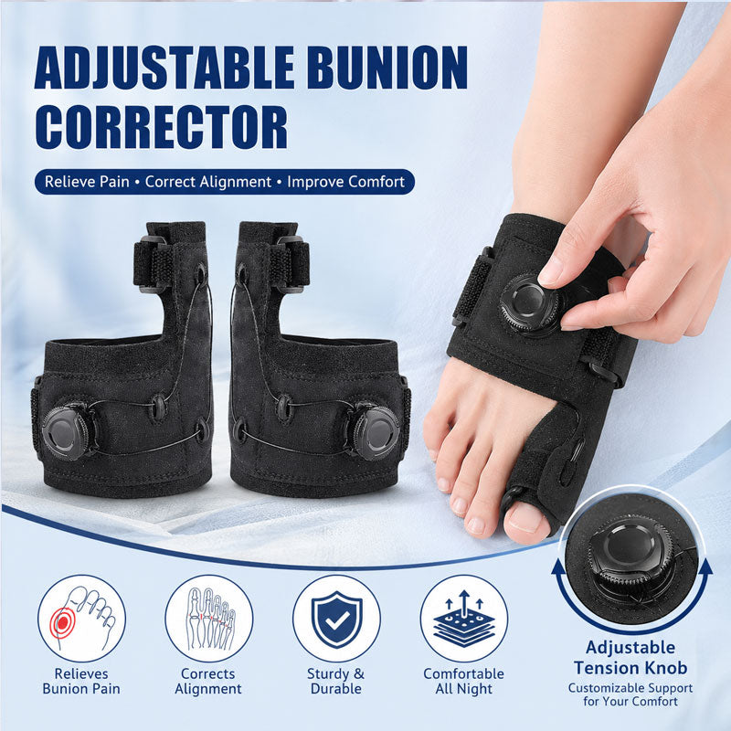 Adjustable Big Toe Support Sleeve Knob Adjustment