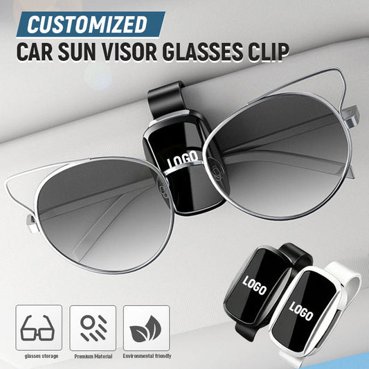 Customized Car Sun Visor Glasses Clip