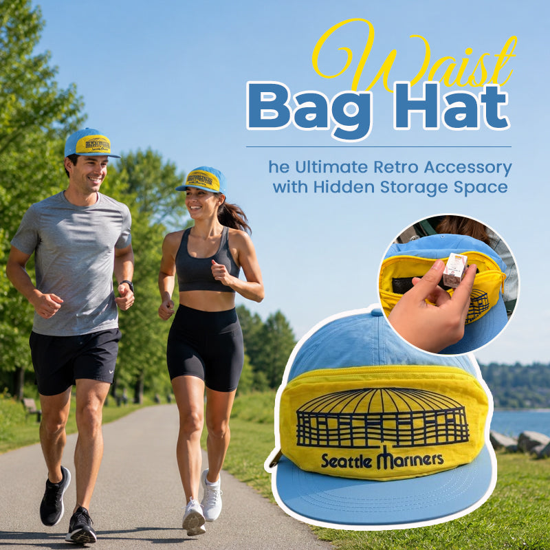 Fanny cap-ultimate vintage accessory, built-in hidden storage