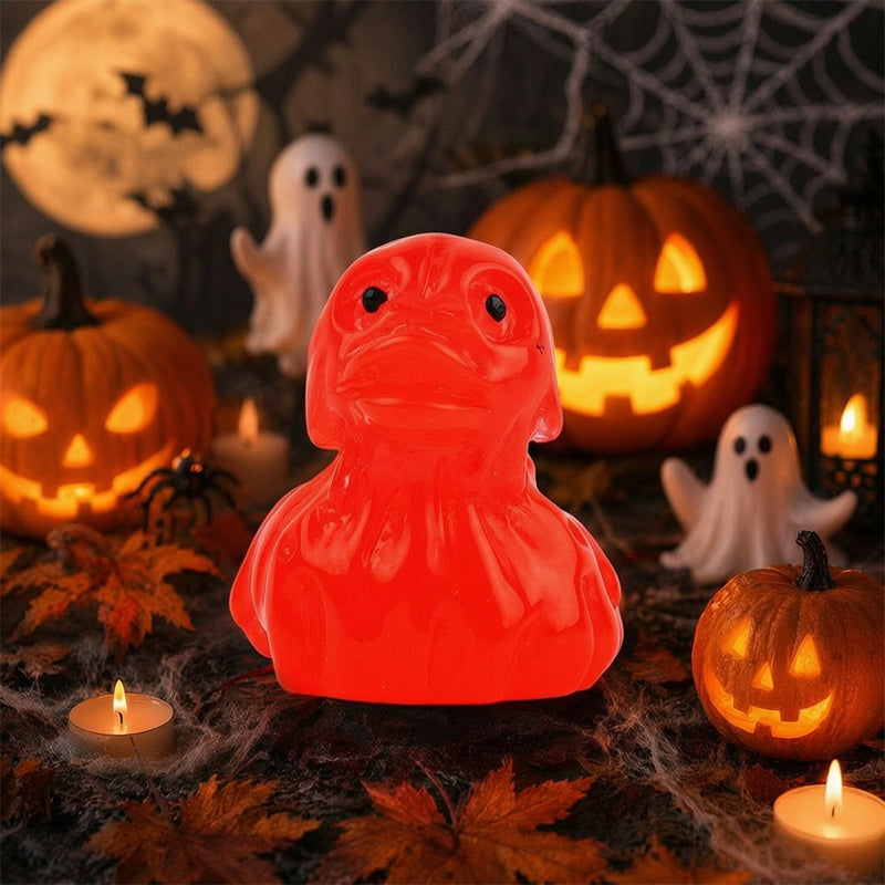 🎃🐤 Halloween Resin Mini Duckies — 12 Spooky Designs, 1‑Inch Tiny Decor