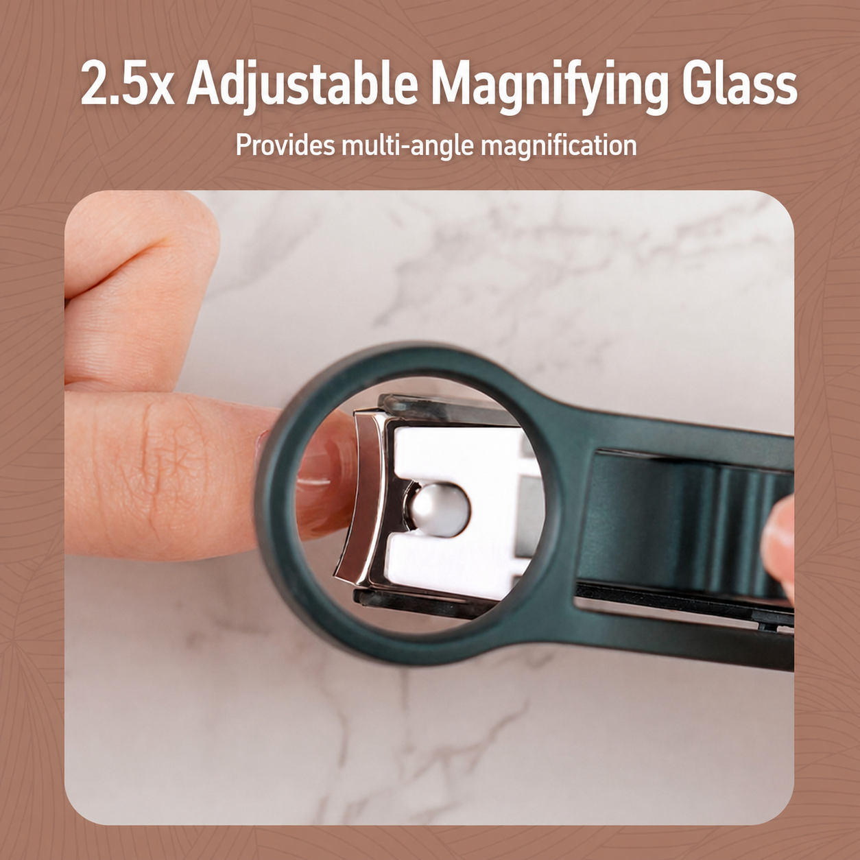 Magnifying Glass Nail Clippers