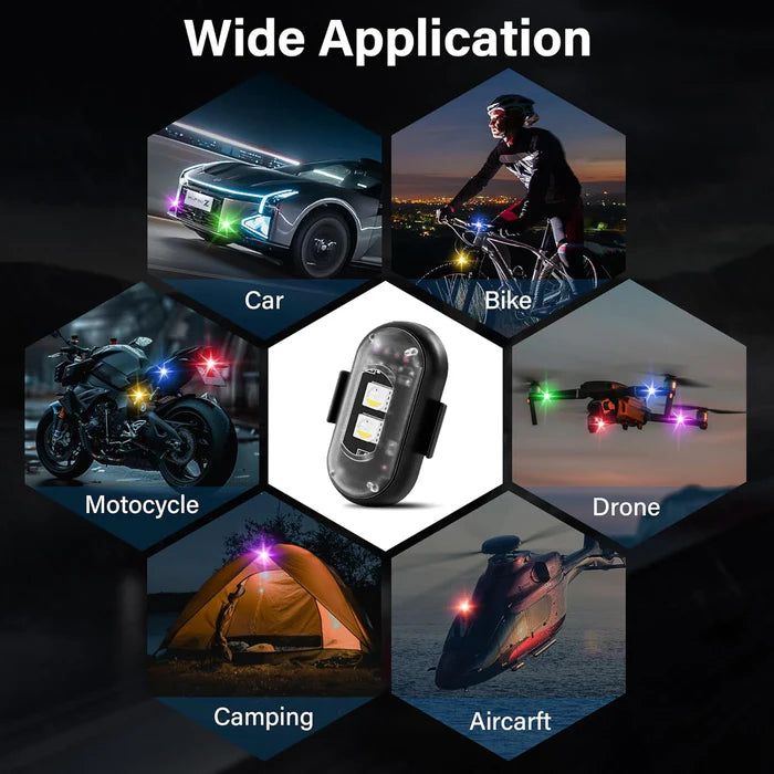 Colorful Flashing Warning Lights For Cars