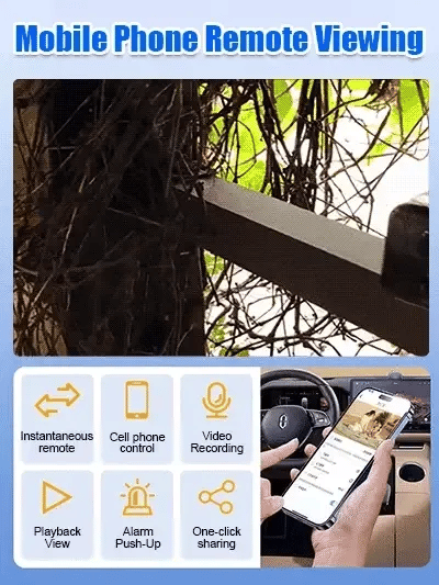 📶 Smart WiFi Security Camera – 1080P HD Night Vision Motion Detection