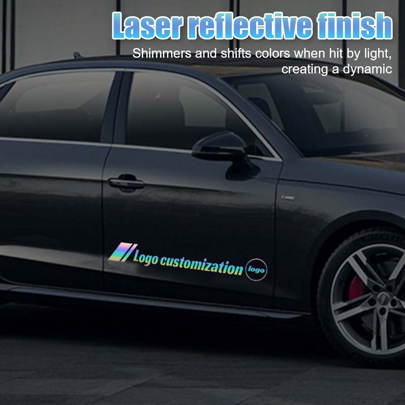 Colorful Laser Car Stickers