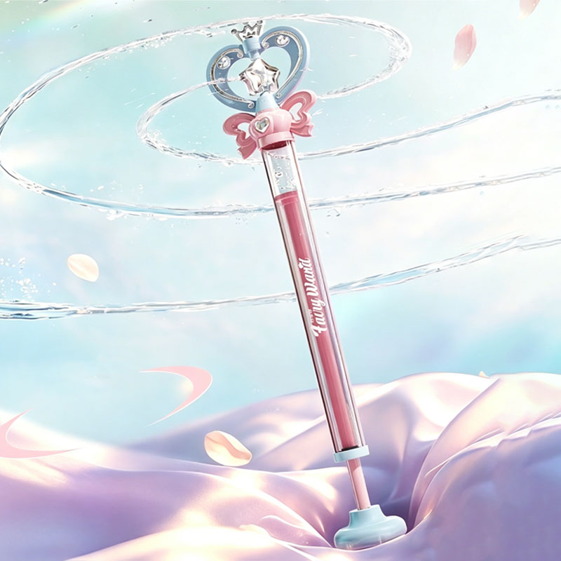 Fairy Wand Water Gun Children's Pull-Out Spiral Water Play Toy Gift