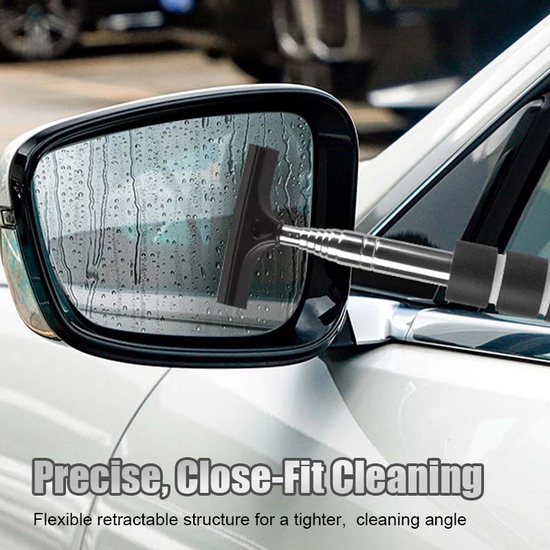 Retractable Rearview Mirror Wiper