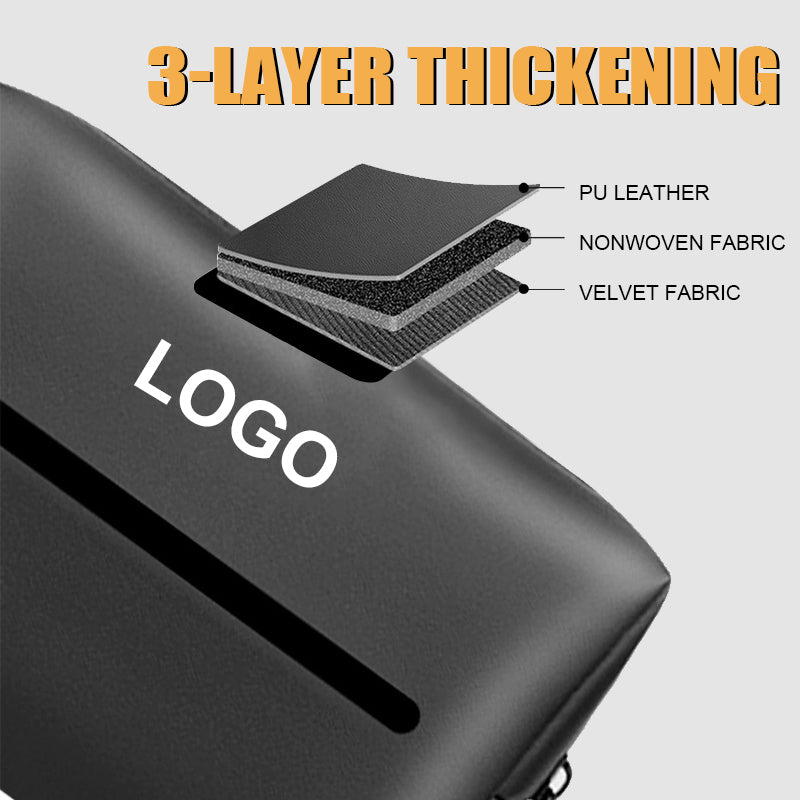 Back-Mounted Car Armrest Box Tissue Bag
