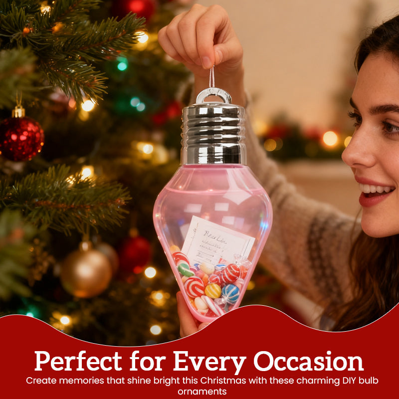 DIY Light Bulb Decorations