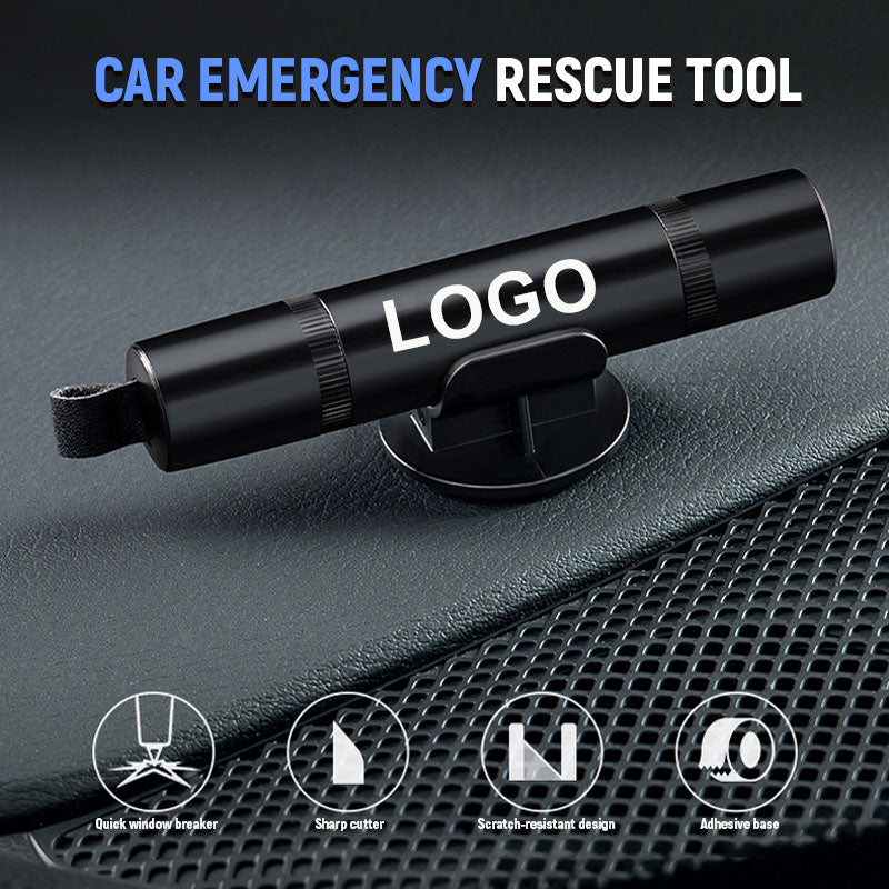 🚗Custom Car Window Breaker And Seatbelt Cutter