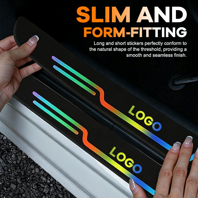 🚗Custom Laser-Engraved Car Door Sill Protector Stickers