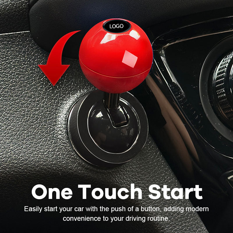 Custom Car Engine Start Button Rocker Ball
