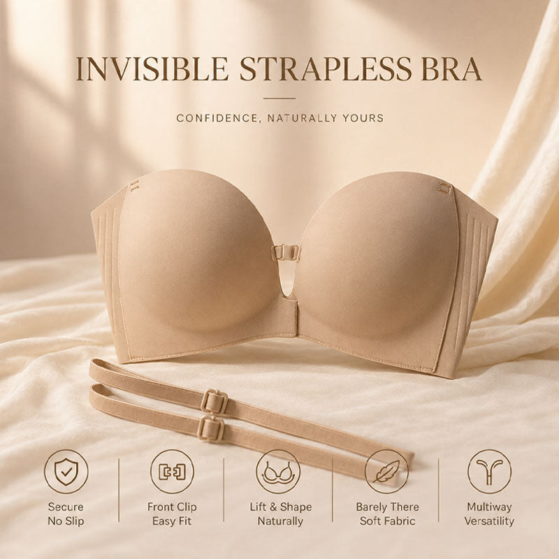 Front Closure Push-Up Bra