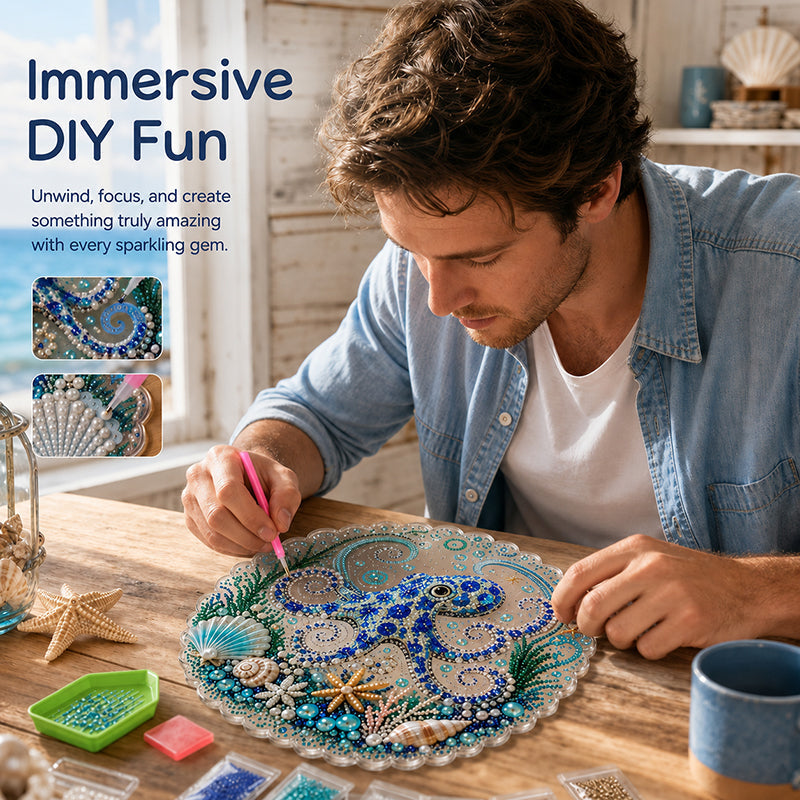 Handmade Acrylic Ocean DIY Hanging Decor