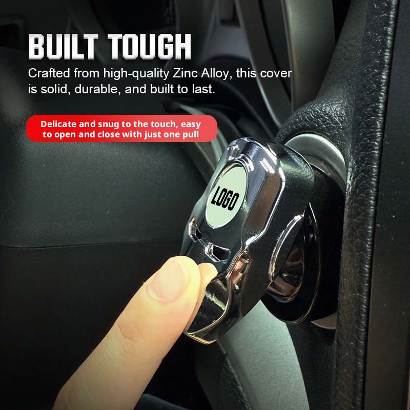 Premium Metal Push-to-Start Button Cover | Hero Edition