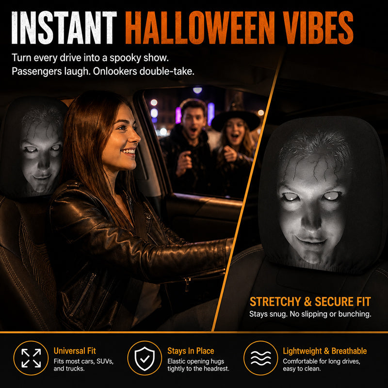Phantom Headrest Covers