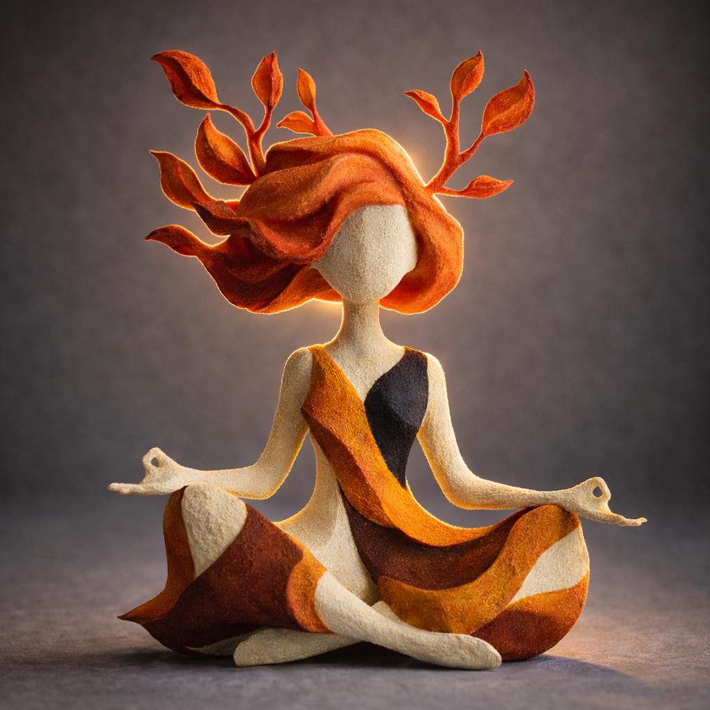 Goddess of Nature Sculpture – Artistic Decorative Statue of the Goddess of Nature