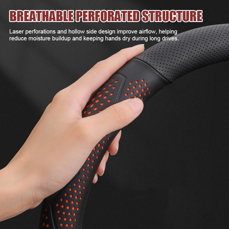 Ultra-Thin Breathable Steering Wheel Cover