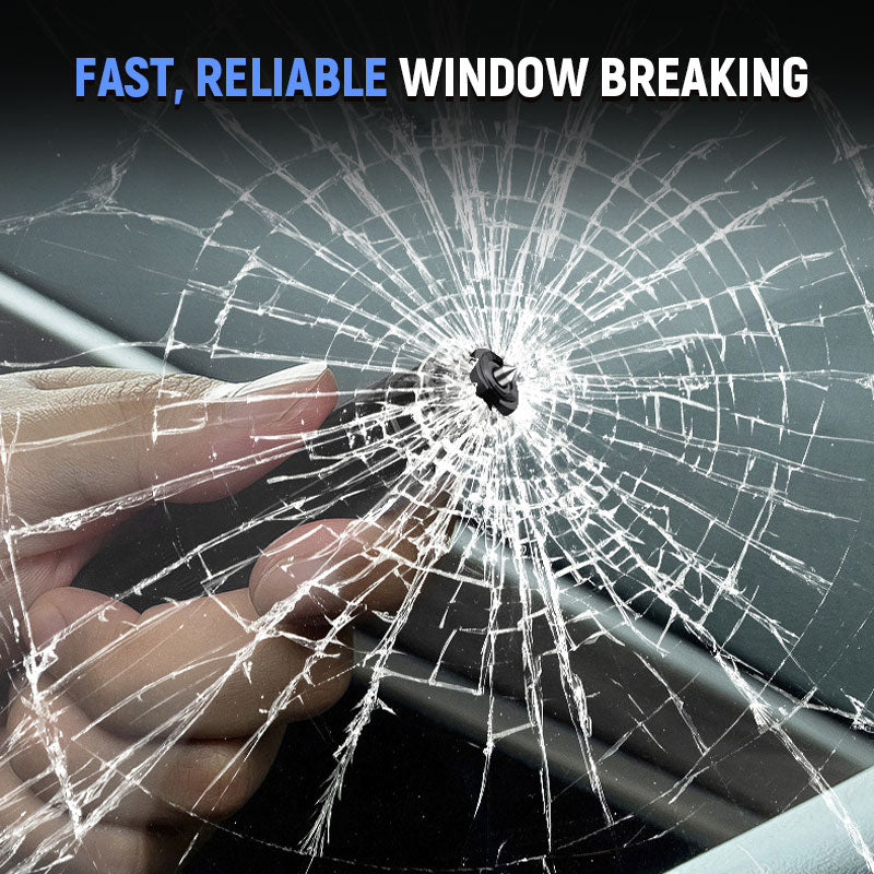🚗Custom Car Window Breaker And Seatbelt Cutter