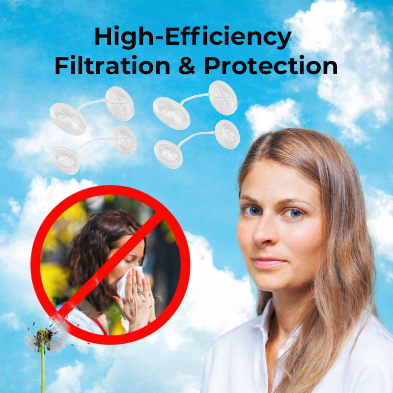 😮‍💨 INVISIBLE NASAL FILTERS | DISCREET BREATHING PROTECTION