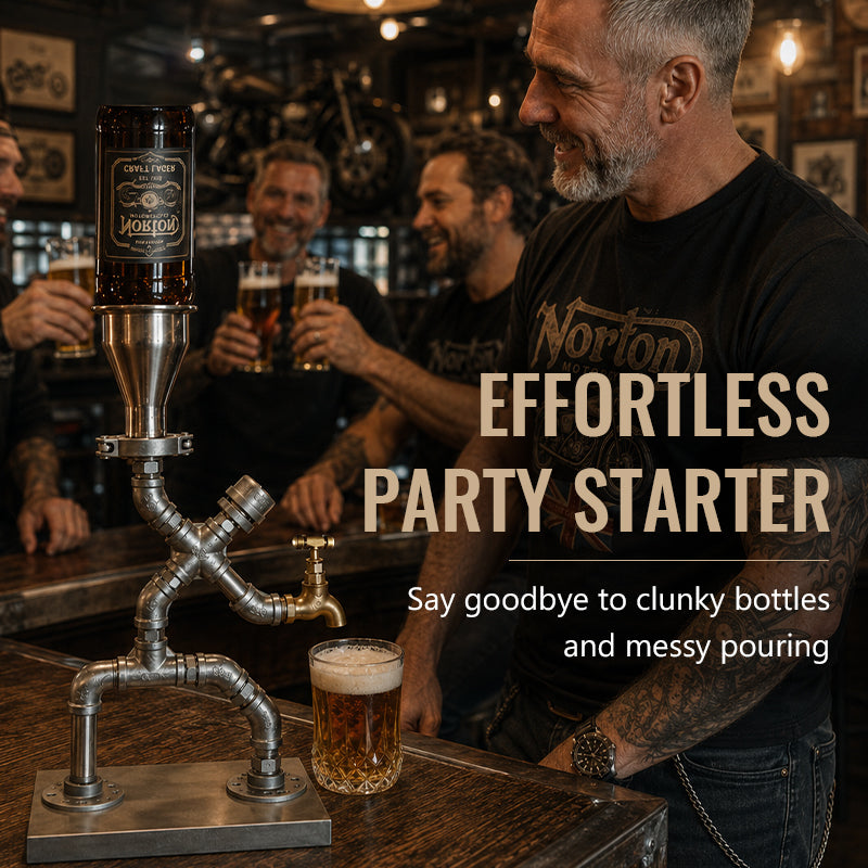 Industrial Style Gravity Drink Dispenser
