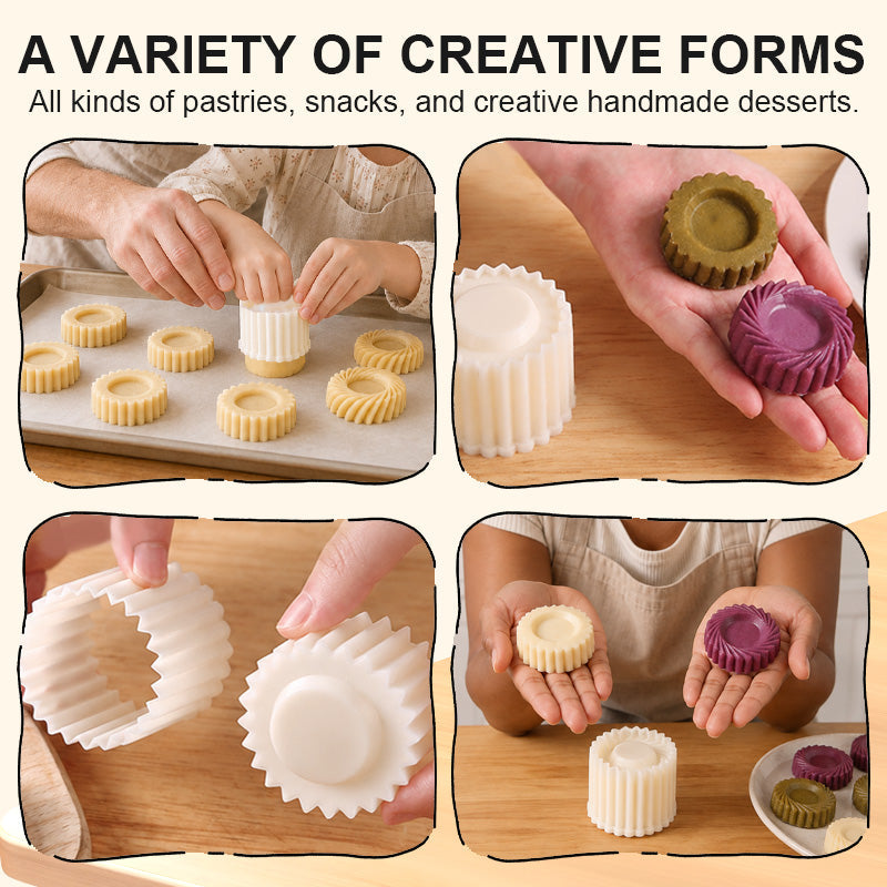 2-in-1 Double-Sided Pastry Mold for DIY Desserts