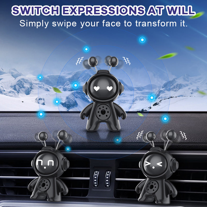 Robot-shaped Car Air Conditioning Vent Diffuser