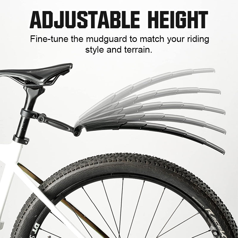 Telescopic Bicycle Mudguard – Ride Clean, Rain or Shine