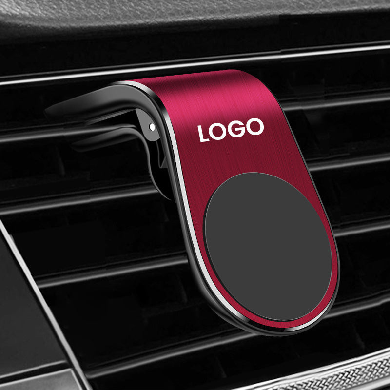 Customized magnetic mount for cell phone navigation