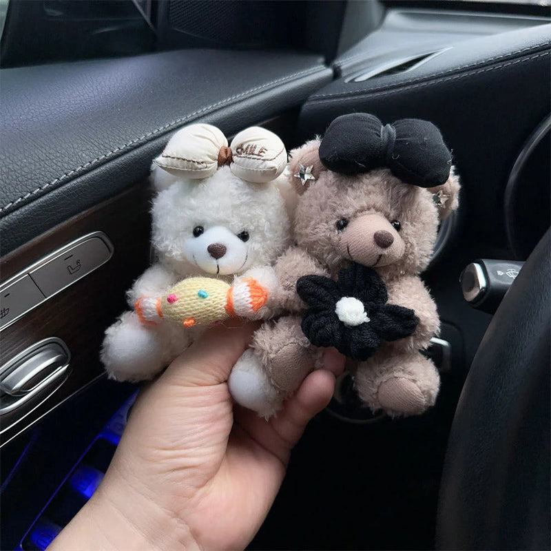 The cuddly travel companion 🧸 — Enhance your car interior with pure cuteness