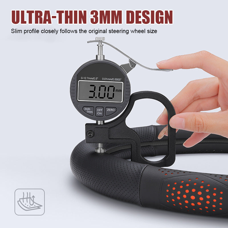 Ultra-Thin Breathable Steering Wheel Cover