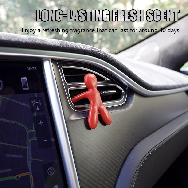 Car-mounted Fun Figurine-shaped Air Freshener