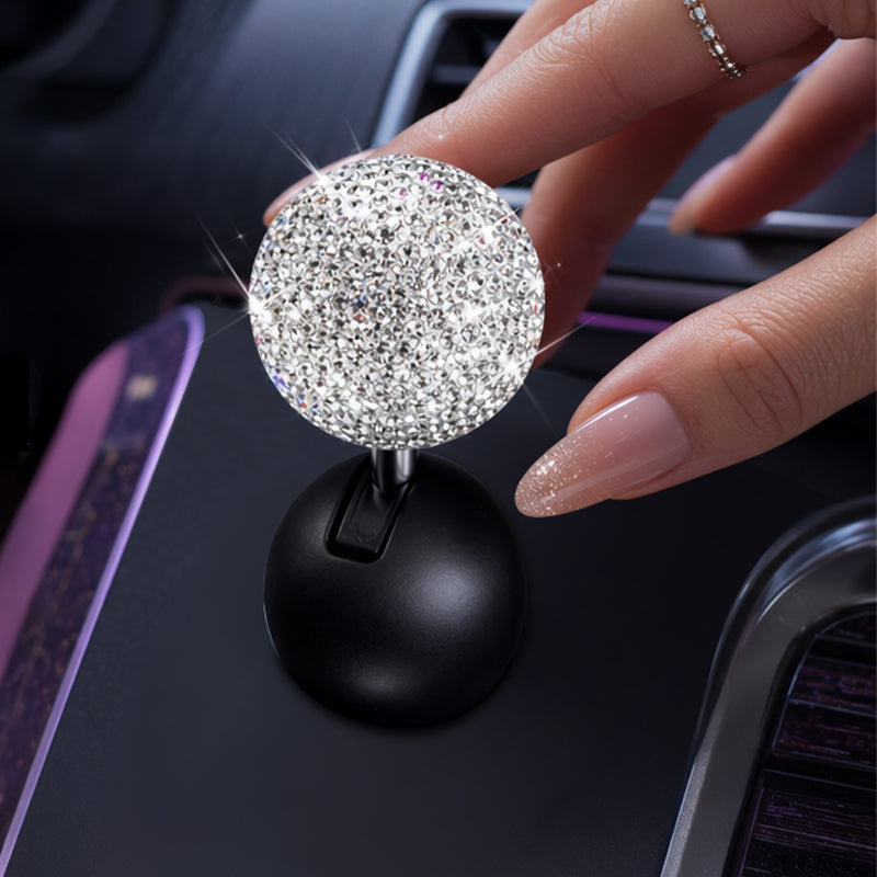 Bling Rhinestone Push Start Button Cover Shifter Style ✨🚗💎