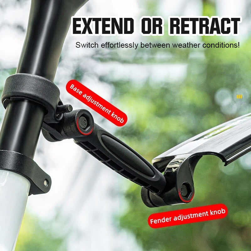 Telescopic Bicycle Mudguard – Ride Clean, Rain or Shine