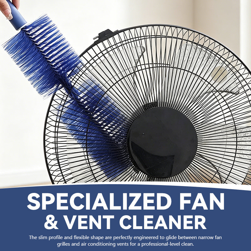 Flexible Multi-Use Cleaning Brush – Fan, Screen, Blind & Drain Cleaner