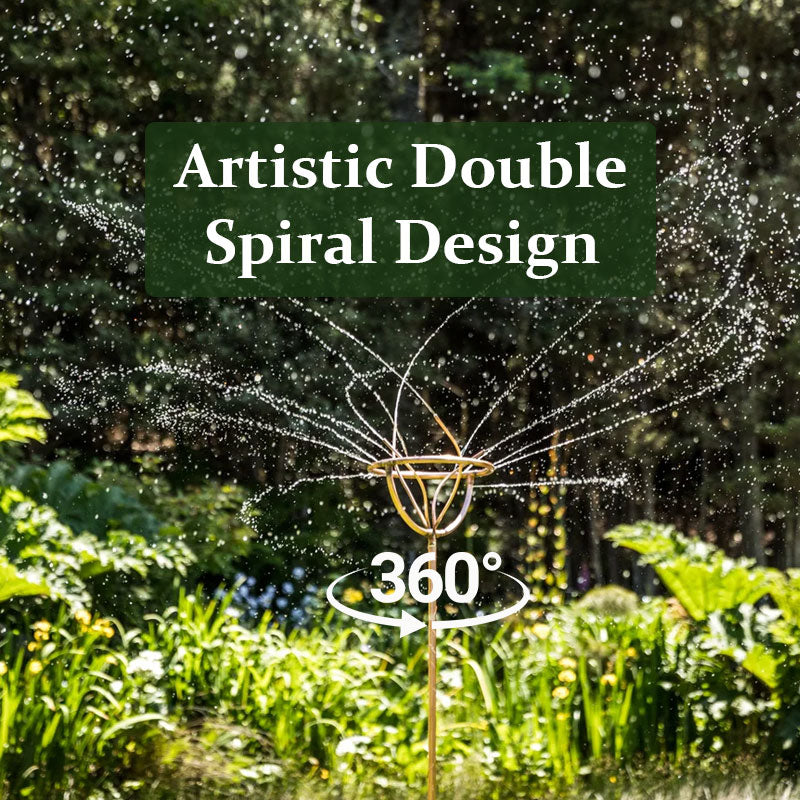 🌿💦 Rotating Garden Sprinkler Head