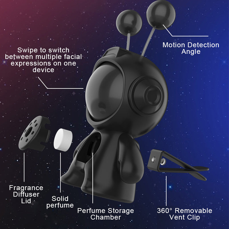 Robot-shaped Car Air Conditioning Vent Diffuser