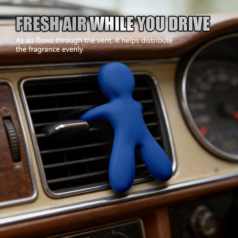 Car-mounted Fun Figurine-shaped Air Freshener