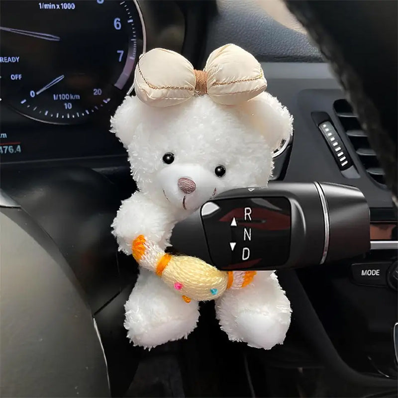 The cuddly travel companion 🧸 — Enhance your car interior with pure cuteness