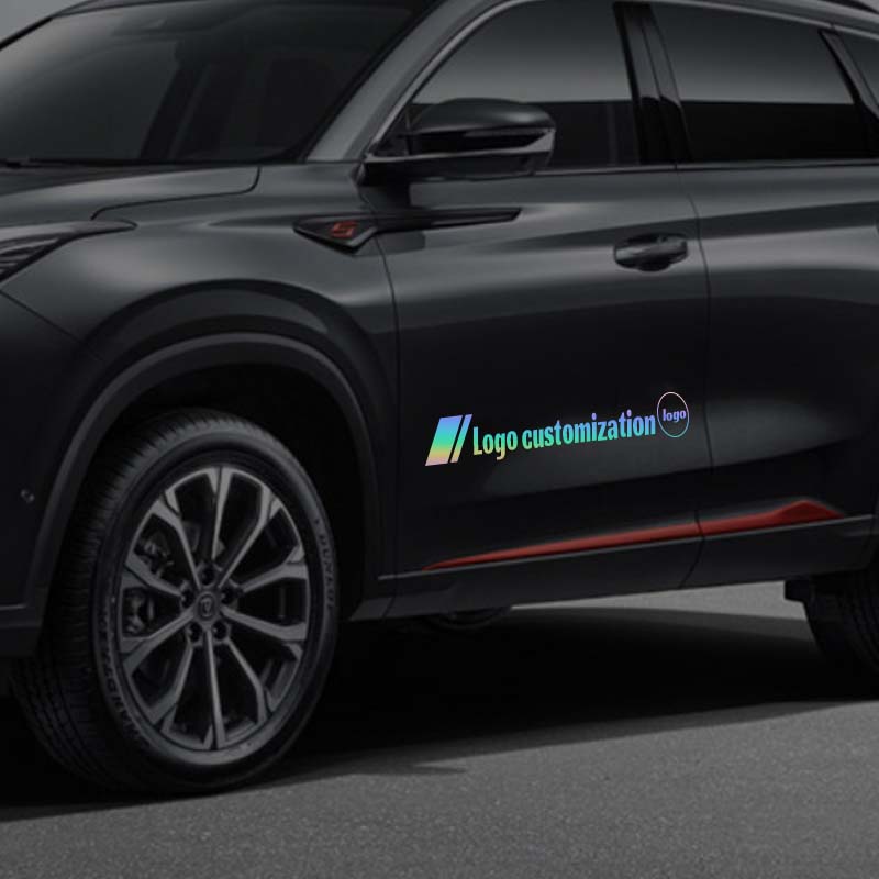 Colorful Laser Car Stickers