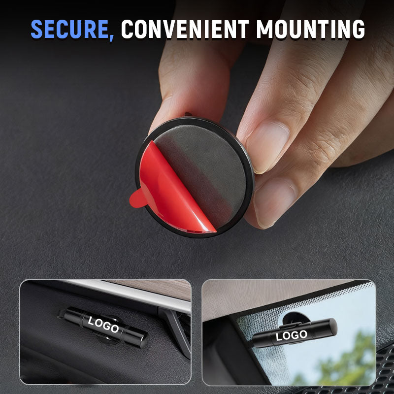 🚗Custom Car Window Breaker And Seatbelt Cutter