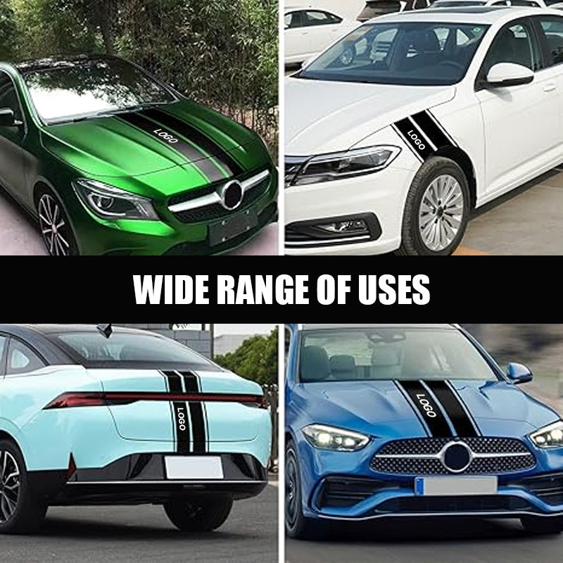 Car stickers to decorate the hood (2 sheets)