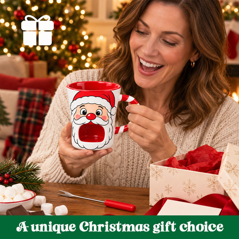 Christmas Chocolate Fondue Mug