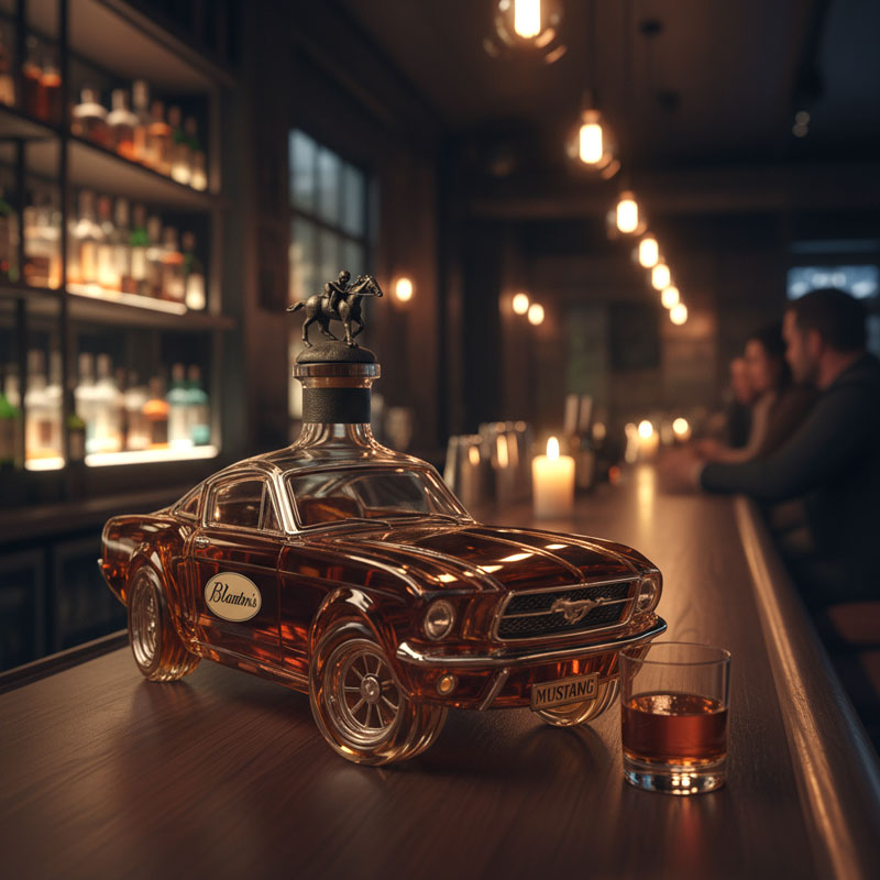 Sports Car-Shaped Whiskey Bottle🥃🐎