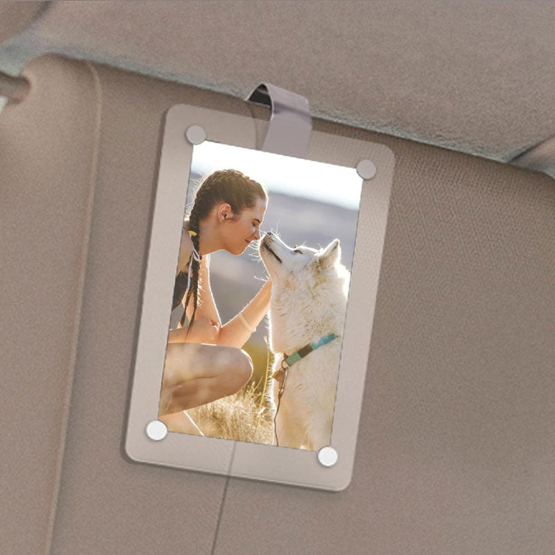 Car Sun Visor Photo Holder