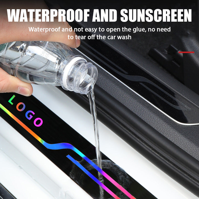 Acrylic Car Door Sill Protection Strip（4PCS/SET）