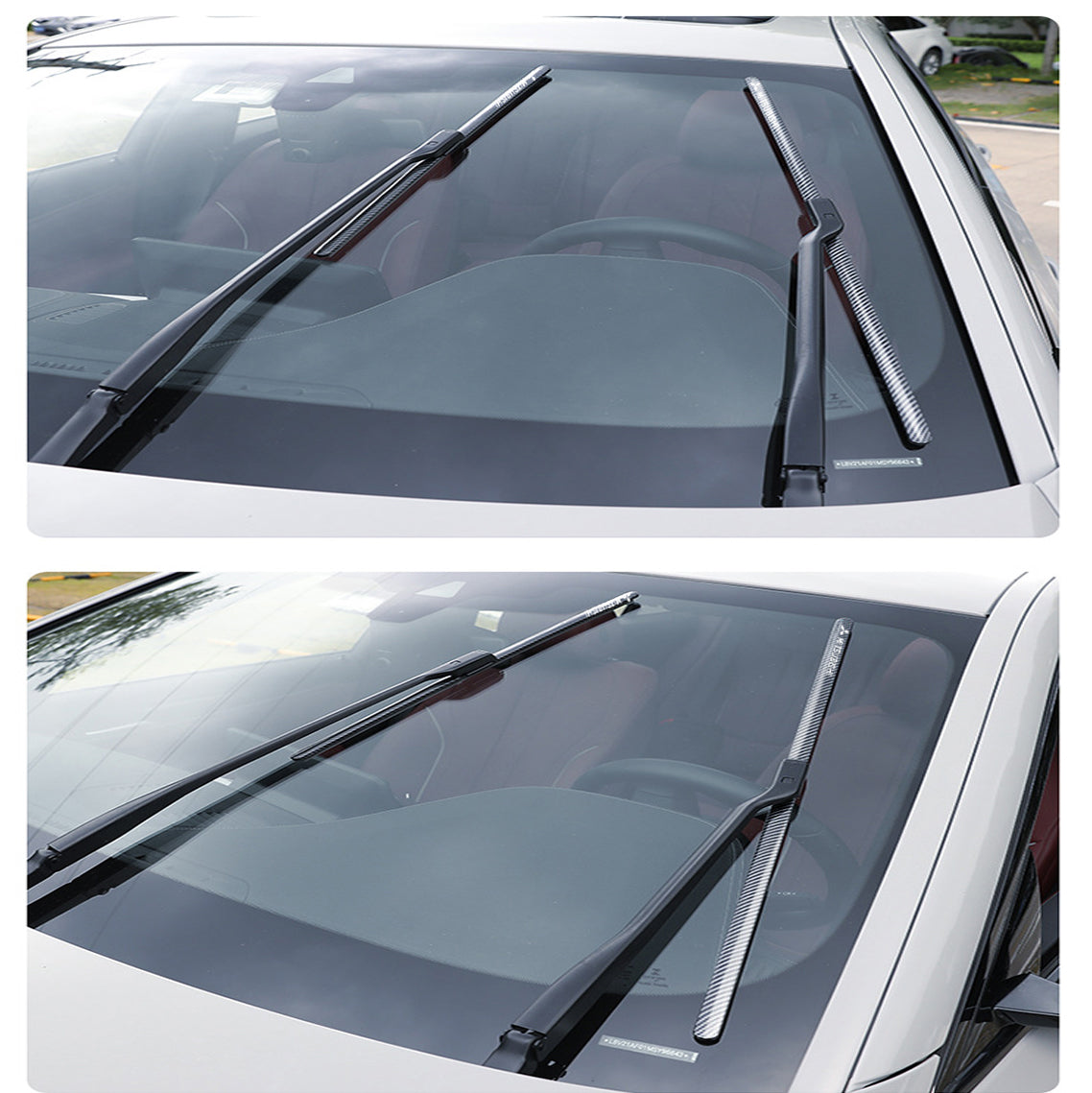 ❄🎄New Year's Special 2025⛄🔔 Carbon Fiber Boneless Silent Windshield Wipers